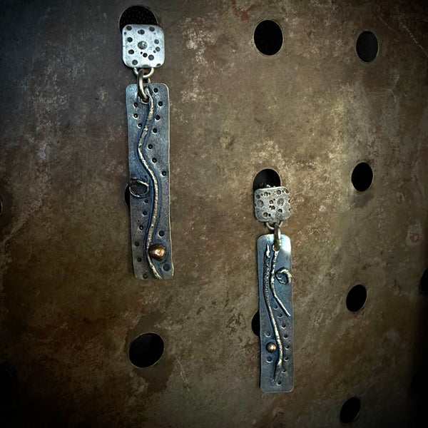 The Hydro-Ember Drop Earrings