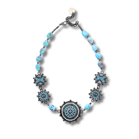 ColorFULL Necklace with Larimar