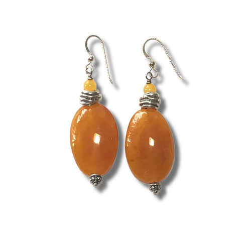 Amber & Resin Earrings