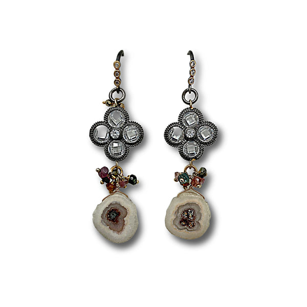 Solar Quartz Earrings