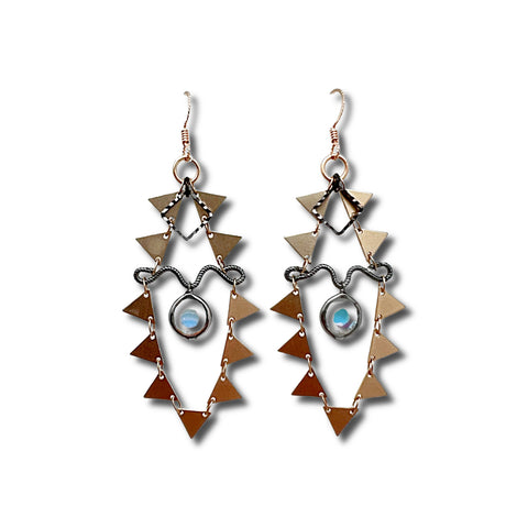 Swarovski Crystal & Mixed Metal Earrings
