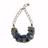 Labradorite Slice Necklace