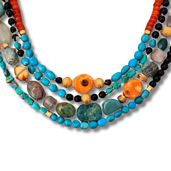 Mixed Stone Necklaces