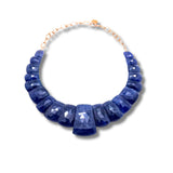 Tanzanite and 14kt Gold Necklace