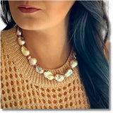 Freshwater Baroque Pearls with Gold Vermeil Necklace