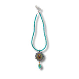 ColorFULL Necklace with Turquoise and Amber