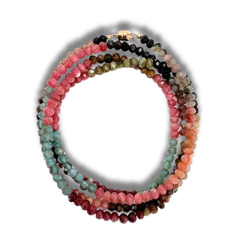 Multi-color Tourmaline Necklace/Bracelet
