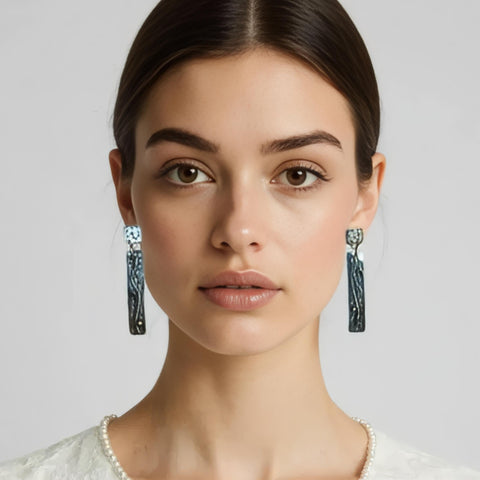 The Hydro-Ember Drop Earrings