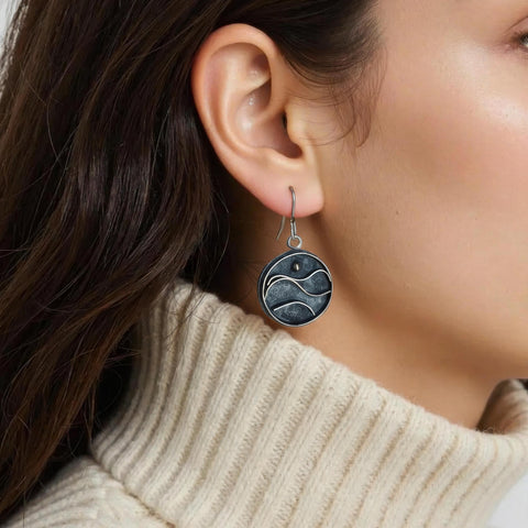 The Current Drop Earrings