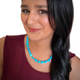 Sleeping Beauty & Gold Necklace