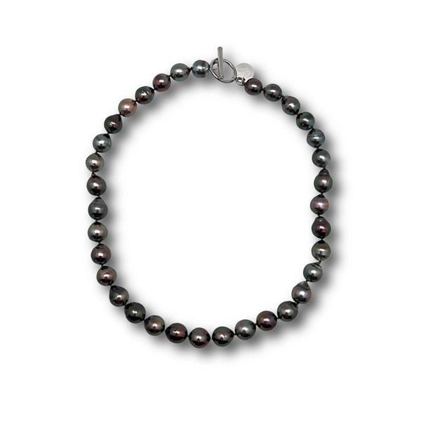 Tahitian Pearl and White Gold Necklace