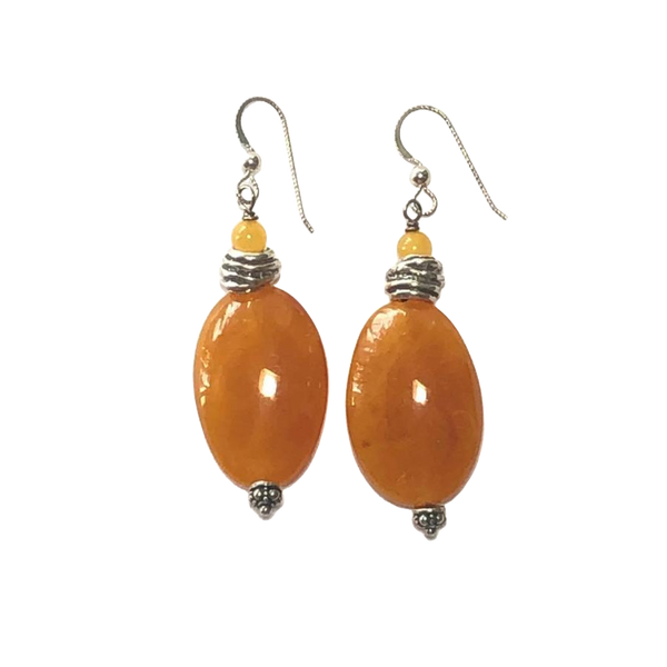 Amber & Resin Earrings