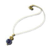 Amethyst and Gold Necklace