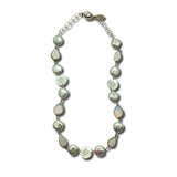 Pearl, Drusy & Opalite Necklace