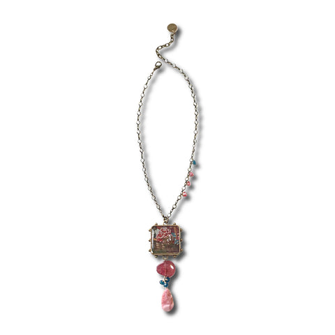 Resin & Swarovski crystal Necklace