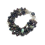 Pearl and Labradorite Bracelet