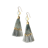 Crystal Tassel Earrings