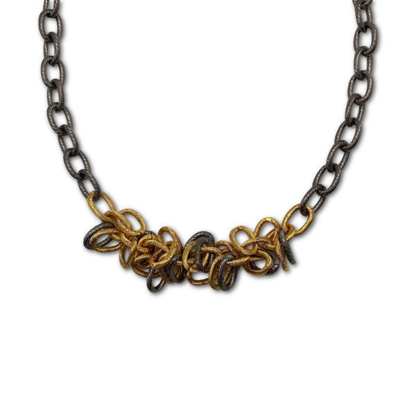 Mixed Metal Necklaces