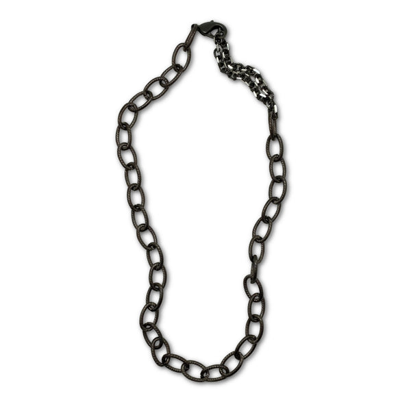 Gun Metal Necklace