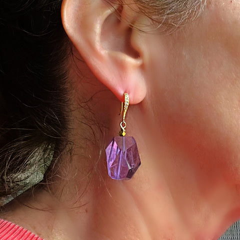 Amethyst Earrings