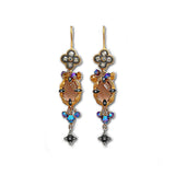Crystal & Cubic Zirconia Dangle Earrings