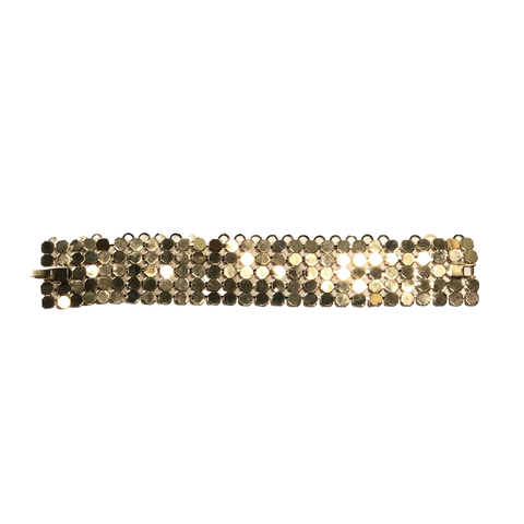 Vintage Brass Mesh Bracelet