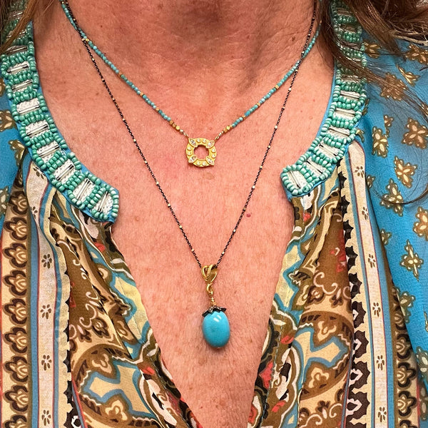Sleeping Beauty Turquoise Necklace